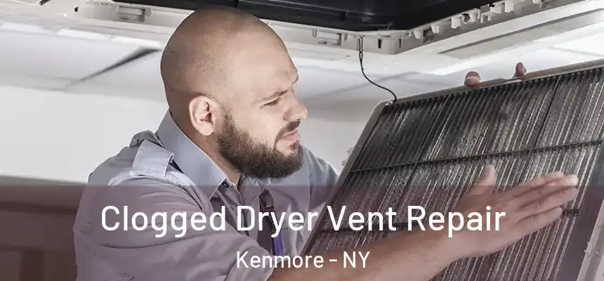  Clogged Dryer Vent Repair Kenmore - NY